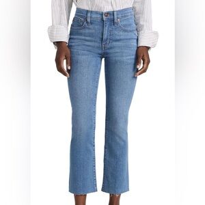 Madewell cropped Jean
